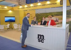 The MSC Serbia Team were ready to talk to their local customers and those in the Balkan region who attended the exhibition.